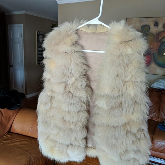 Real fox coat - Picture 2 of 2